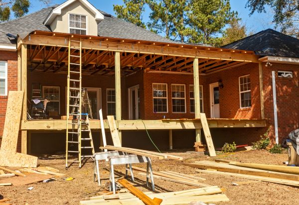 Sagging Deck Repair in Glen Allen