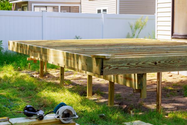 Elevated Deck Installation in Glen Allen