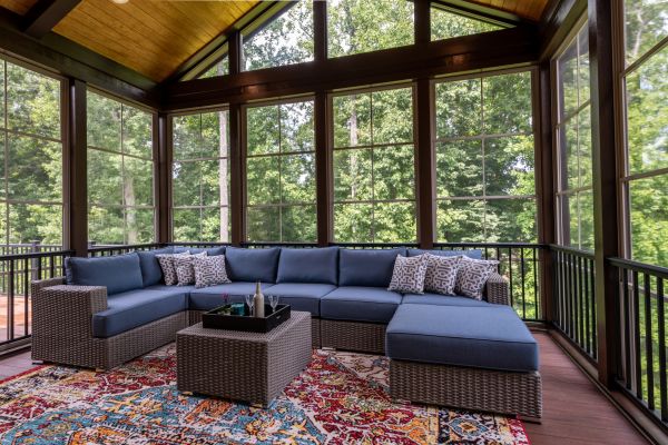 Enclosed Deck Installation in Glen Allen